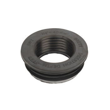 Cast Iron Style Soil Pipe 40mm Rubber Boss