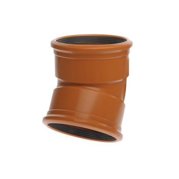 110mm X 30deg Drain Bend D/Socket (720103)