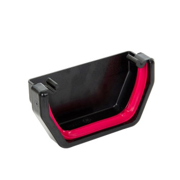 114mm Black Square Ext Stopend