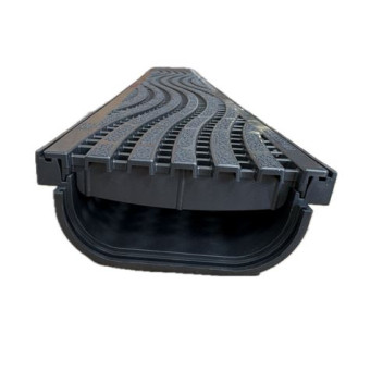 N-Deks Plastic A15 Ultra Shallow Wave Channel x 1m