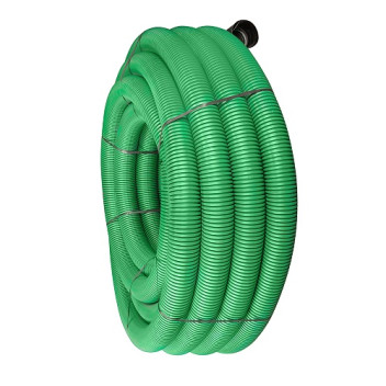 110mm X 50m Green Twinwall Duct