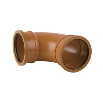 160mm X 90deg Brett Drain Bend D/Socket