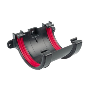 112mm Anthracite H/R Union