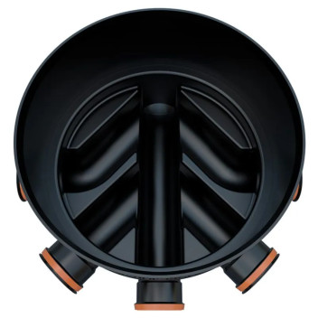 450mm x 2m Deep Entry Manhole 110mm Sockets