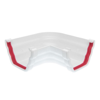 135mm x 90deg White Ogee Angle