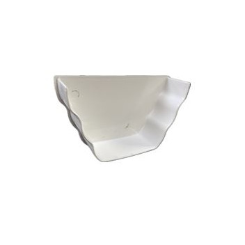 135mm White Ogee Int Stopend
