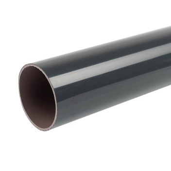 68mm x 4m Anthracite Grey Round D/Pipe