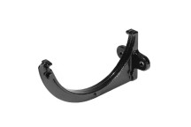 125mm Aluminium Black PPC H/R Fascia Bracket