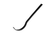 125mm Aluminium Black PPC H/R Top Fix Rafter Bracket