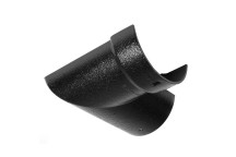 125mm Aluminium Black PPC H/R 90deg Internal Angle