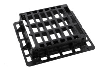 420 X 420mm Ductile Iron Hinged Gully Grate 40ton