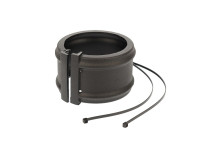 110mm Cast Iron Style Soil Pipe Plain Socket Shroud (fit over socket)