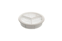 White Soffit Vent Disc (70mm Cutter Needed)