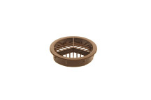 Brown Soffit Vent Disc (70mm Cutter Needed)