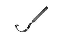 125mm Aluminium Black PPC H/R Side Fix Rafter Bracket