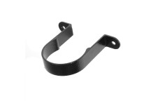 63mm Aluminium Black PPC Round Downpipe Clip