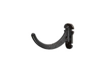 115mm H/R Cast Iron Fascia Bracket Painted Black