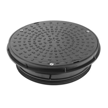 320mm Round D/Iron Inspection Cover & Frame 12.5 Ton