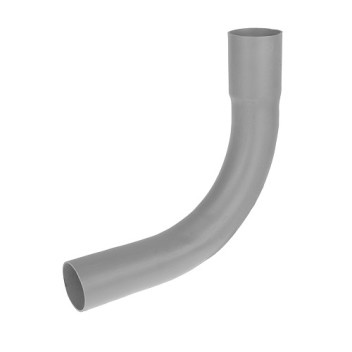 96mm X 90deg Grey BT Duct Bend