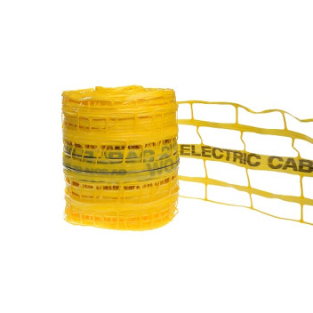 200mm X 100m Yellow Electric Detectable