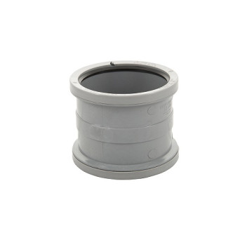 110mm D/S Grey Soil Pipe Coupler