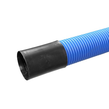 177/150mm X 6m BLUE Twinwall DUCT Inc Coupler