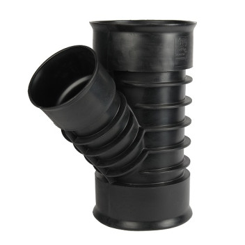 300 X 225mm X 45deg Twinwall Drain Junction (3TY245) 300 X 225mm X 45deg Twinwall Drain Junction (3TY245)