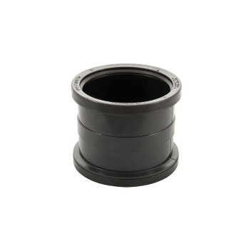 110mm D/S Black Soil Pipe Coupler