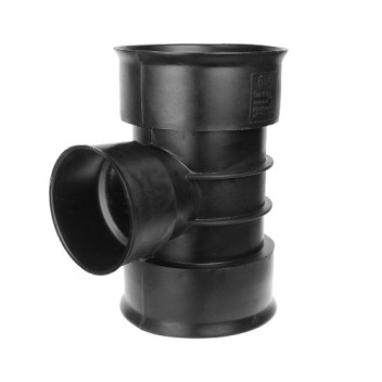 225 X 150mm X 90deg Twinwall Drain Junction (2TT190) 225 X 150mm X 90deg Twinwall Drain Junction (2TT190)