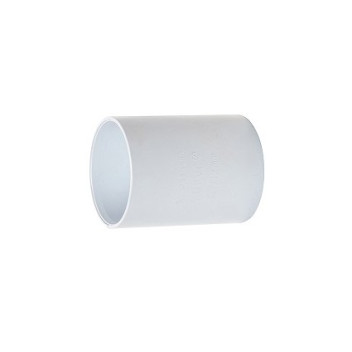 32mm Solvent Weld Straight Connector White