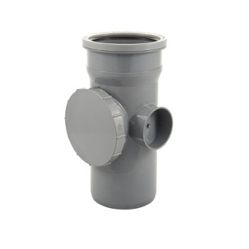 110mm S/S Grey Soil Access Pipe