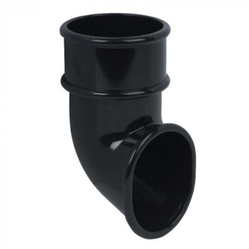 50mm Black Miniflo Downpipe Shoe 50mm Black Miniflo Downpipe Shoe