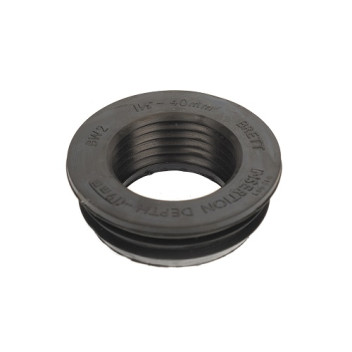 Cast Iron Style Soil Pipe 50mm Rubber Boss