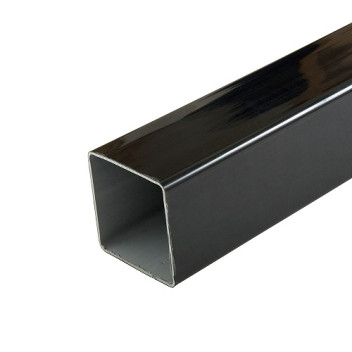 65mm x 2.75m Black Square D/Pipe 65mm x 2.75m Black Square D/Pipe