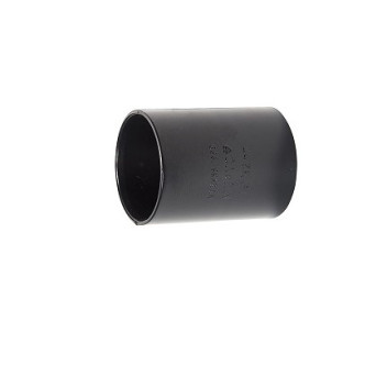 40mm Solvent Weld Straight Connector Black 40mm Solvent Weld Straight Connector Black