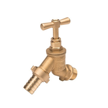 3/4\" BRASS Bib Tap With Double Check Valve