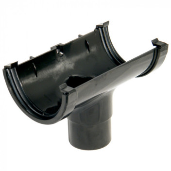 76mm Black Miniflo Running Outlet 76mm Black Miniflo Running Outlet